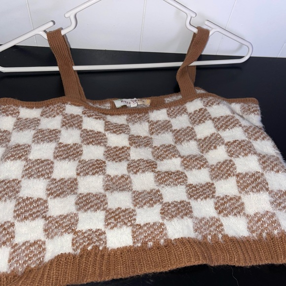 2piece top and sweater - Picture 3 of 6